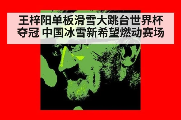王梓阳单板滑雪大跳台世界杯夺冠 中国冰雪新希望燃动赛场