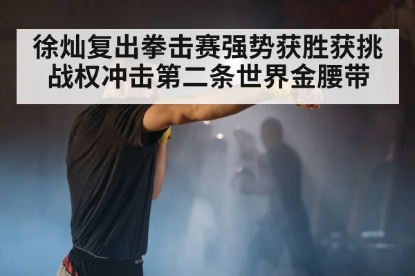 徐灿复出拳击赛强势获胜获挑战权冲击第二条世界金腰带